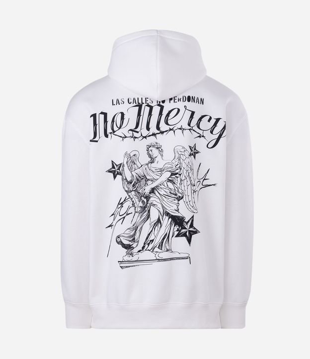 Algodón con Lettering No Mercy con Capucha 6