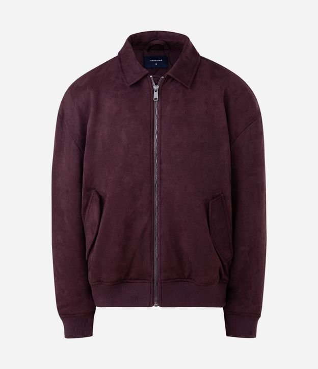 Campera Bomber en Gamuza Pesado 7