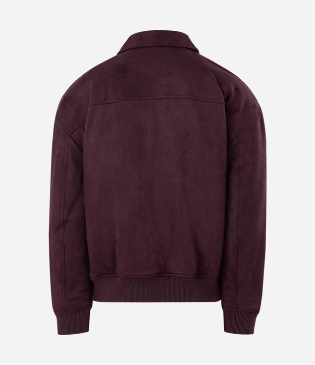Campera Bomber en Gamuza Pesado 8