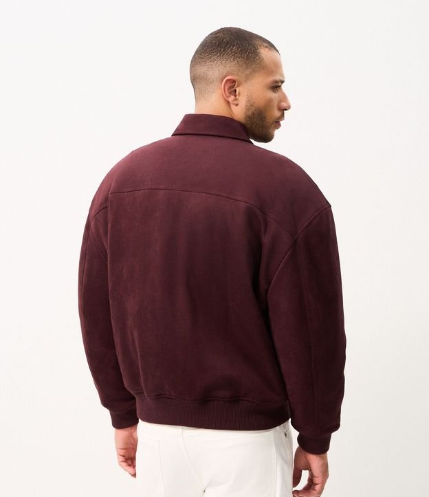 Campera Bomber en Gamuza Pesado 4