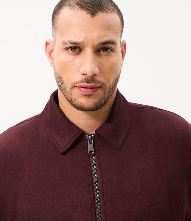 Campera Bomber en Gamuza Pesado 5