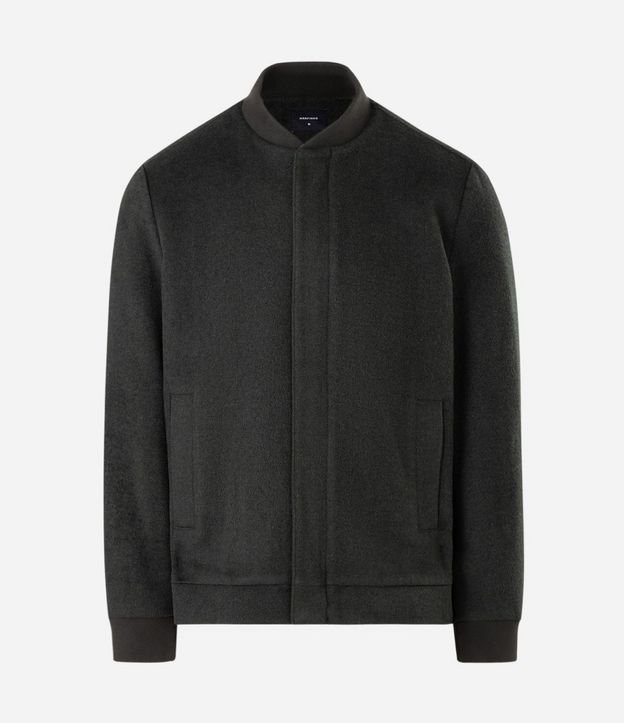 Campera Bomber en Polyvelour con Cremallera 5