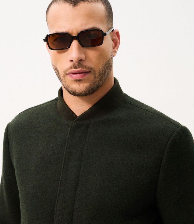 Campera Bomber en Polyvelour con Cremallera 4