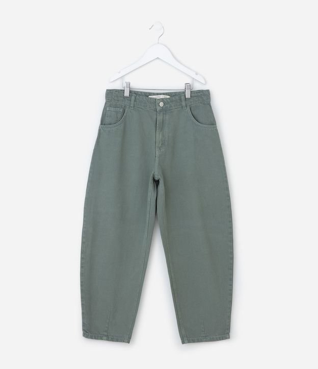 Pantalón Infantil Barrel en Jeans  – Talle 7 a 16 años 2