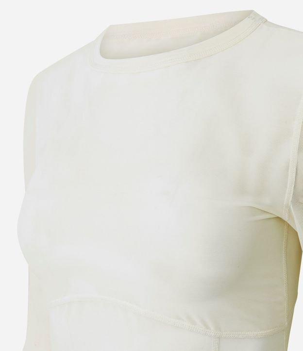Remera Ajustada Deportiva en Microfibra con Bolsillo Funcional 8