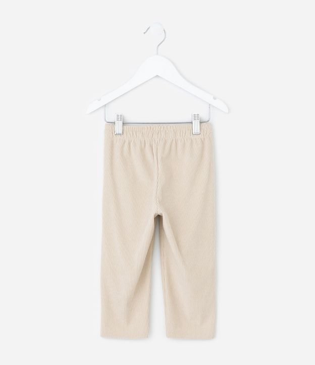 Pantalón Infantil en Terciopelo con Bolsillos de Corazón – Talle 1 a 6 años 3