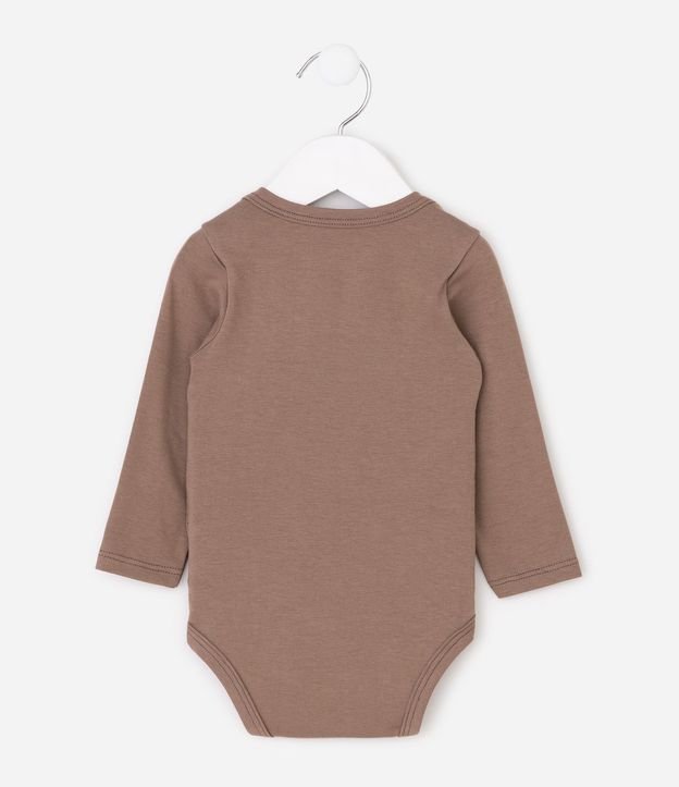 Body Infantil Manga Larga con Estampa de Ositos – Talle 0 a 18 Meses 3