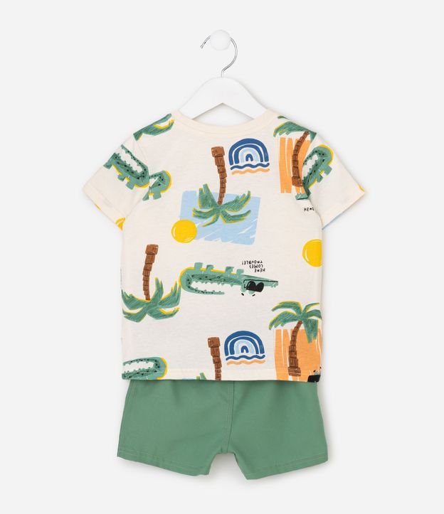 Conjunto Infantil en Microfibra - Talle 1 a 6 años 2