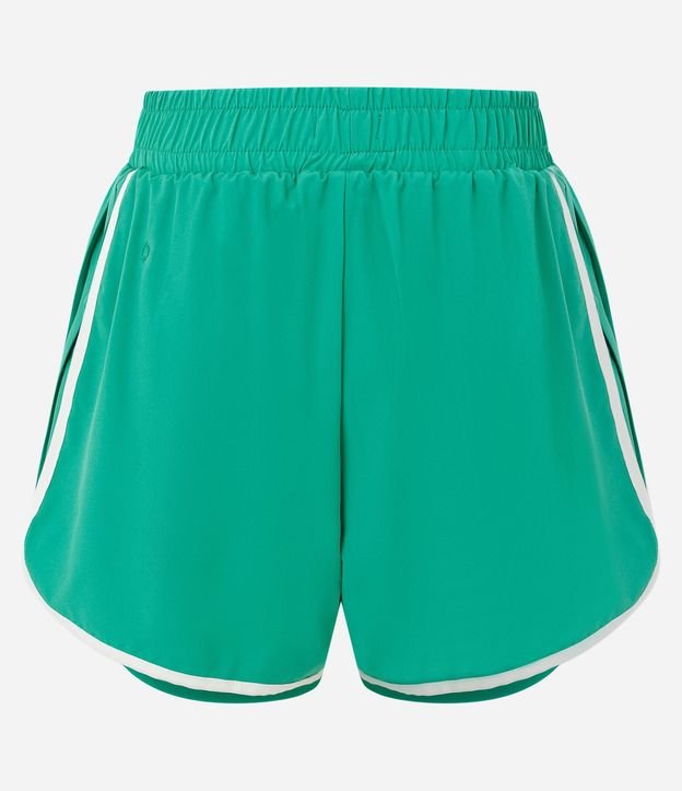 Bermuda Runner Deportiva con Short Interno y Laterales Plissadas 7