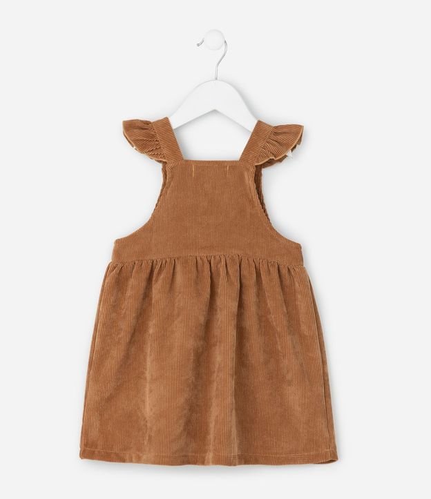 Salopete Infantil en Coctel con Bolsillos Bordados – Talle 1 a 6 años 2
