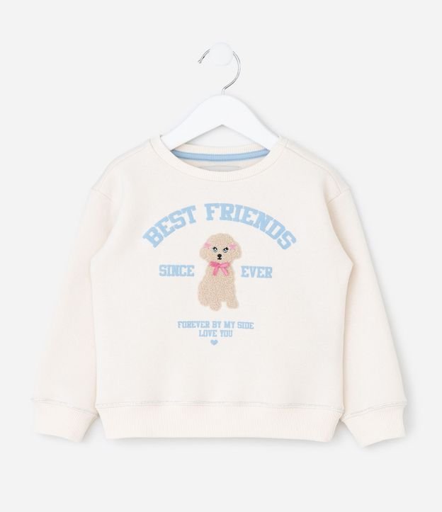 Conjunto Infantil Saco y Legging con Estampa de Perro – Talle 1 a 6 años 2