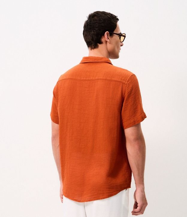 Camisa Comfort en Algodón con Textura 3