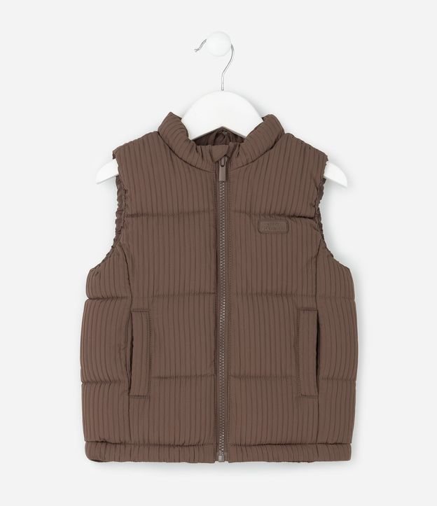 Chaleco Acolchonado Infantil con Cremallera - Talle 1 a 6 años