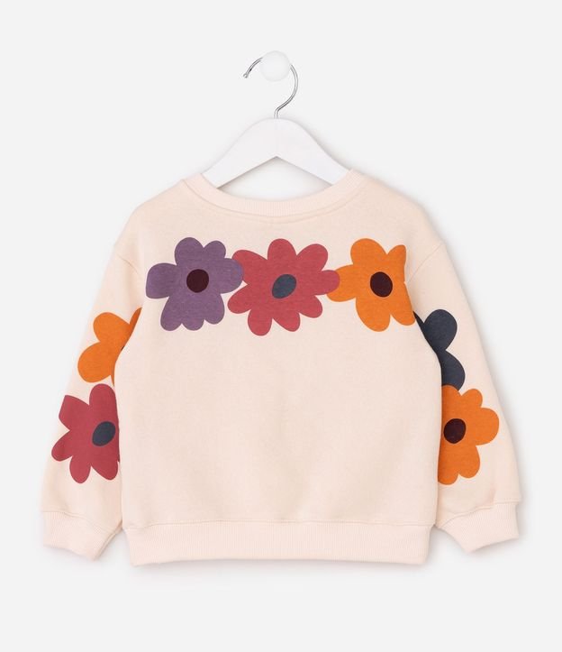 Conjunto Infantil Saco y Pantalón con Estampa Floral – Talle 1 a 6 años 2