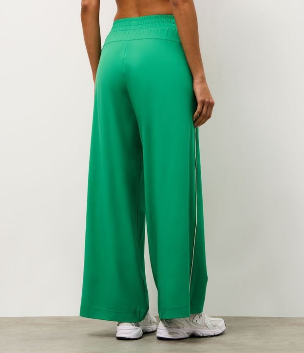 Pantalón Recto Deportivo con Friso Contrastante 4
