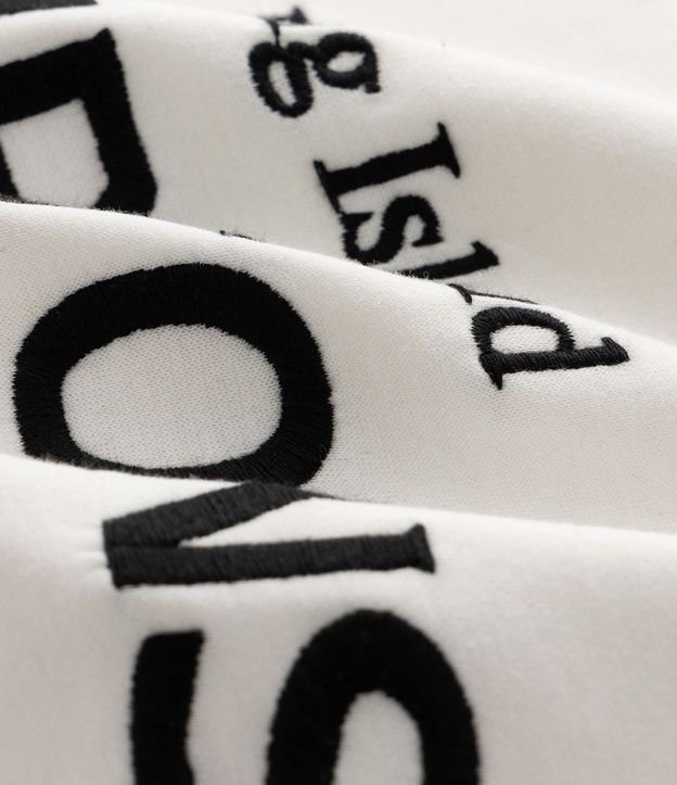 Saco Relajado Infantil en Algodón con Lettering Hamptons – Talle 5 a 16 años 4
