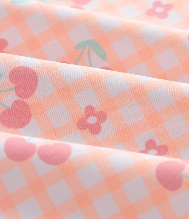 Conjunto Infantil Protección UV con Estampa de Cerezas - Talle 1 a 4 años 6