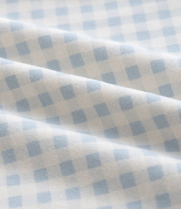 Body Infantil en Cotton con Estampado Vichy Ositos – Talle RN a 18 Meses 3