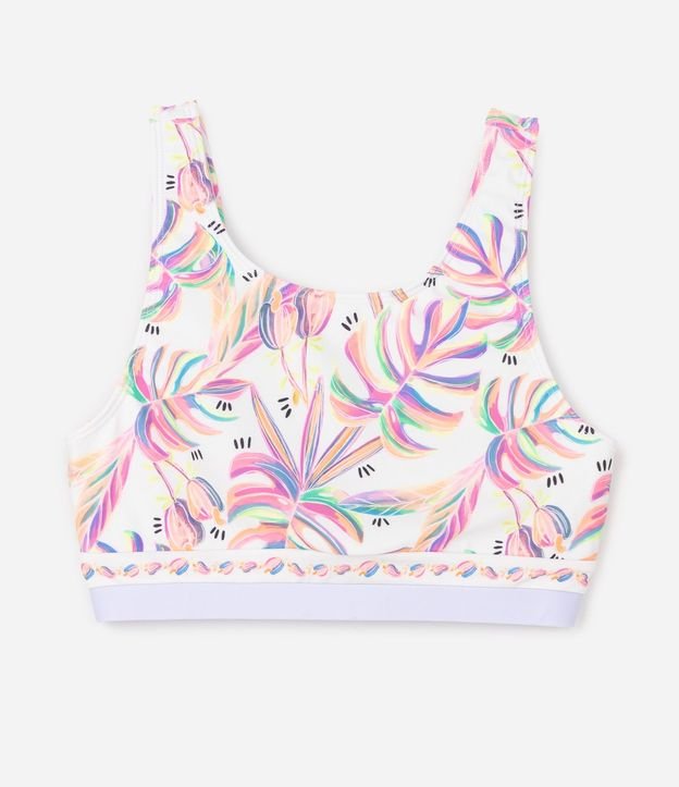 Bikini Infantil en Poliamida Top y Bottom - Talle 5 a 14 años 3