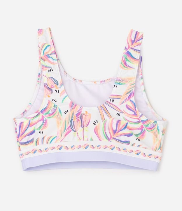 Bikini Infantil en Poliamida Top y Bottom - Talle 5 a 14 años 4