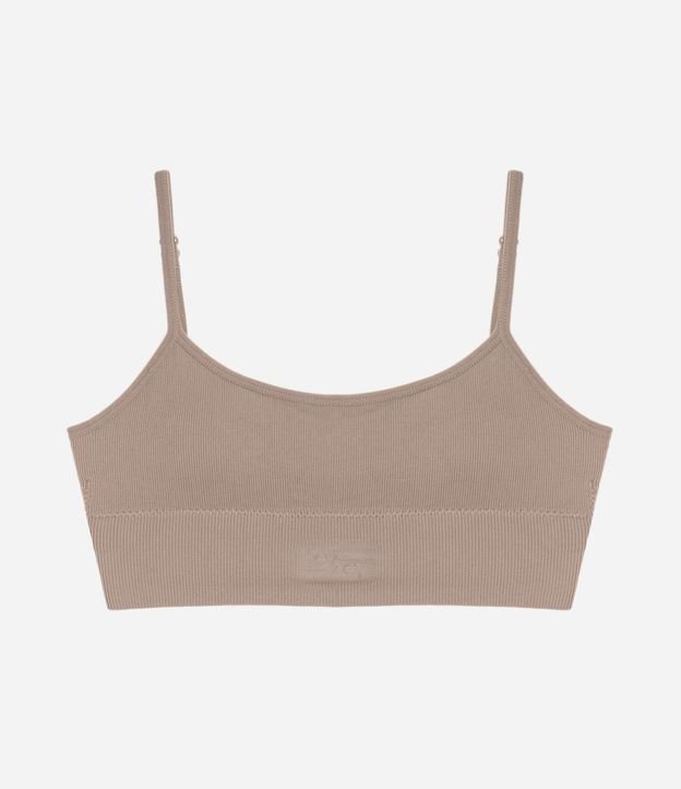 Soutien Top con Copa Desmontable Texturizado Seamless