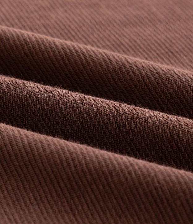 Polo Slim en Media Malla con Botones y Textura Acanalada 7