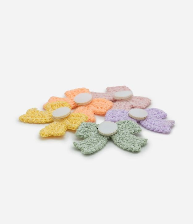 Kit 05 Pinzas Infantiles con Moñitas – Talle U 2