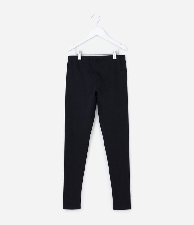 Pantalón Infantil Legging en Algodón con Felpa – Talle 5 a 14 años 3