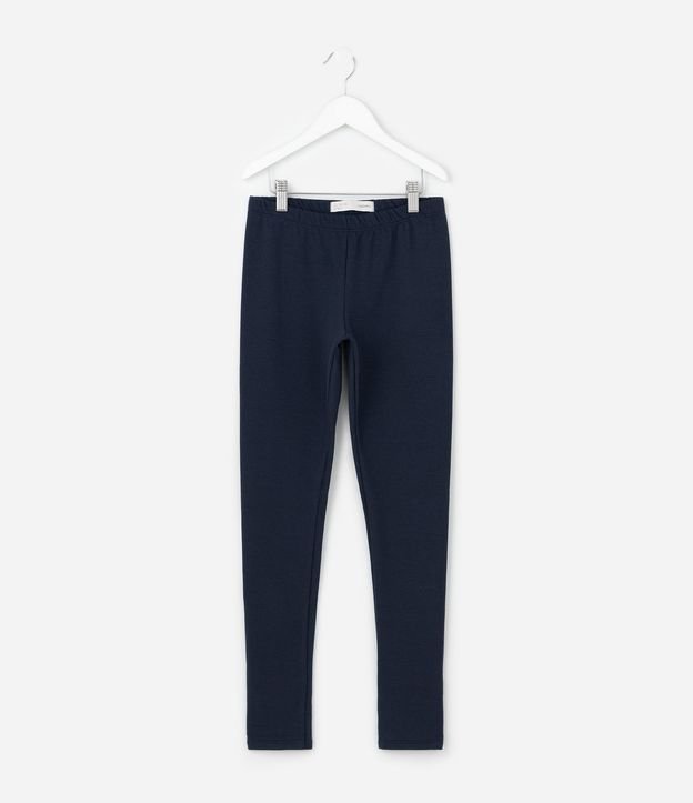 Pantalón Infantil Legging en Algodón con Felpa – Talle 5 a 14 años 2