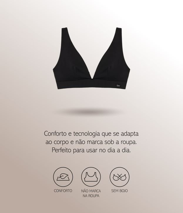 Soutien Top en Microfibra Ligera con Escote V 7