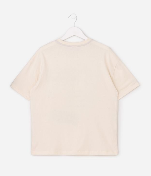 Remera Infantil Oversized con Lettering Party Night – Talle 7 a 14 años 3