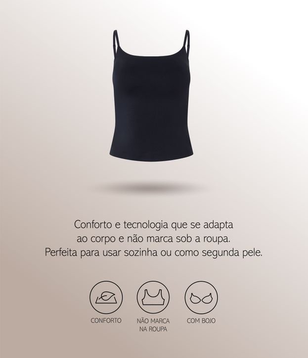 Camisete con Copa en Microfibra con Asas Ajustables 8