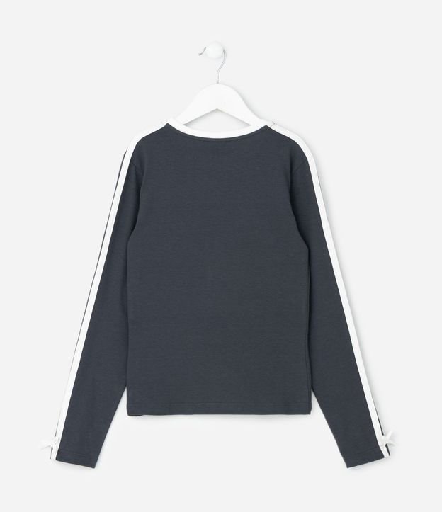 Blusa Infantil Baby Look con Lettering – Talle 5 a 14 años 3