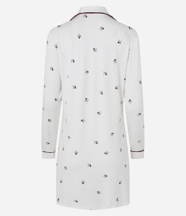 Camisón Americano con Estampa de Flores 6