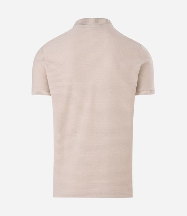 Camisa Polo Regular en Algodón Texturizada 6