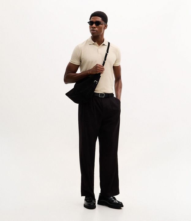 Camisa Polo Regular en Algodón Texturizada 2