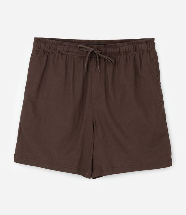 Bermuda en Tela con Cáñamo y Bolsillos 2