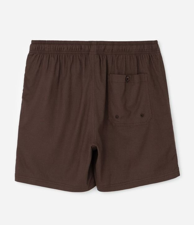 Bermuda en Tela con Cáñamo y Bolsillos 3