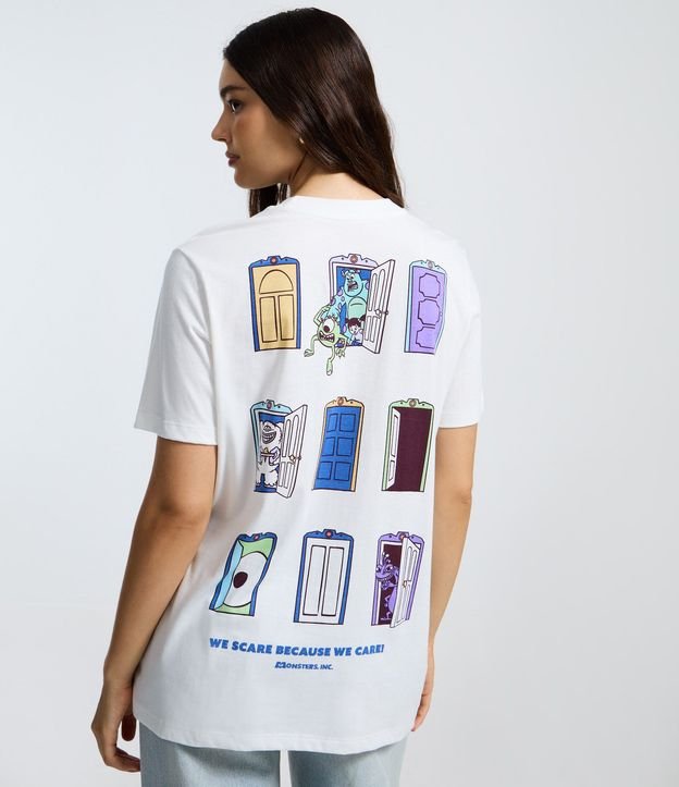 Remera en Algodón Estampado Puertas Monster INC
