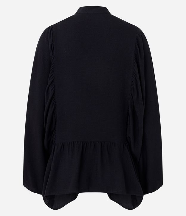 Blusa en Viscosa con Manga Murciélago y Lazo en el Escote 7