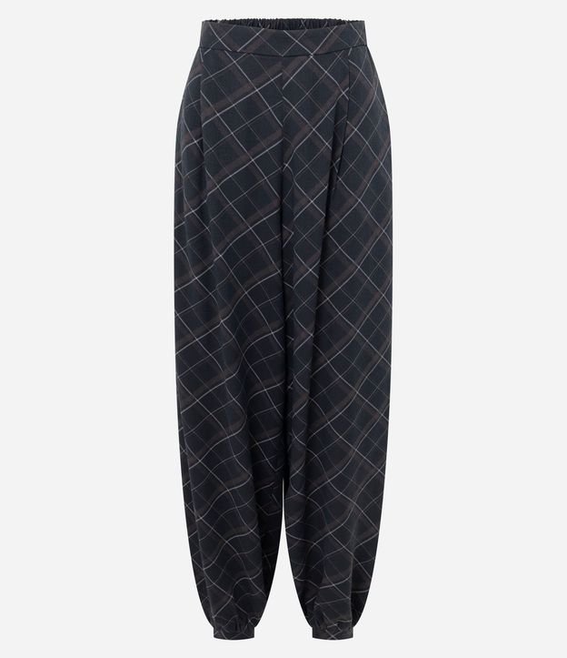 Pantalón Aladim de Cuadros en Viscosa 5