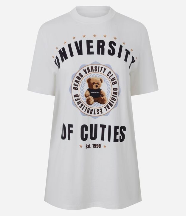 Remera University of Cuties con Estampa de Oso 4