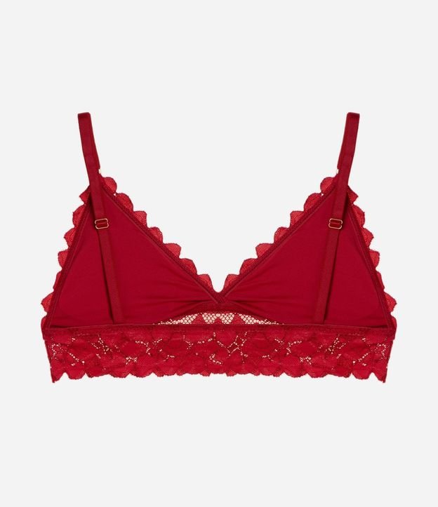 Soutien Top en Encaje con Copa Desmontable y Textura Floral 6