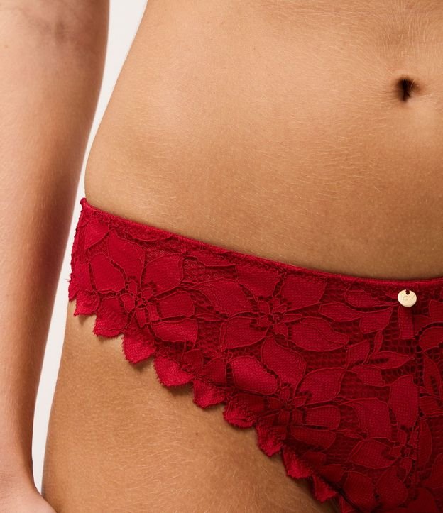 Bombacha Bikini en Encaje Floral 3