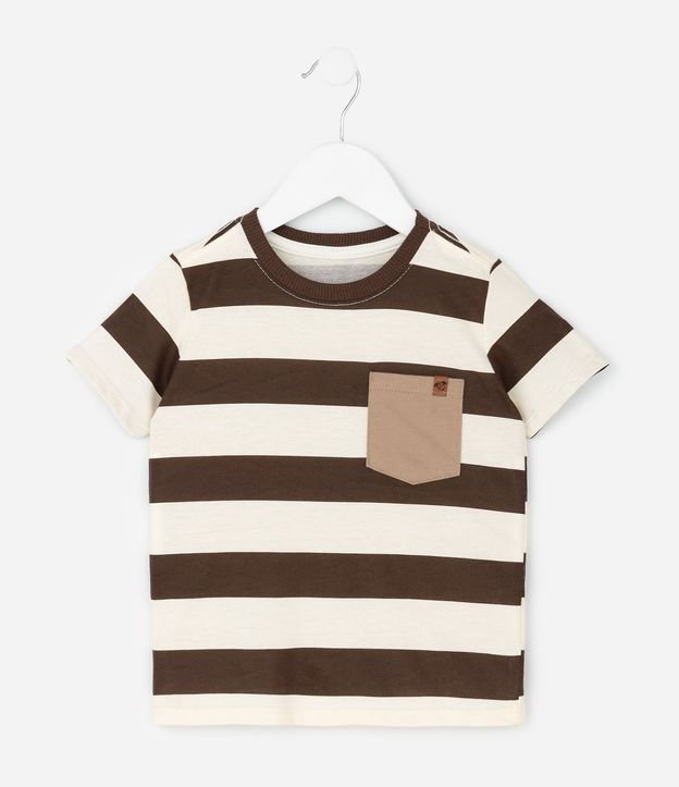 Conjunto Infantil Remera Rayada con Bermuda – Talle 1 a 5/6 años 5