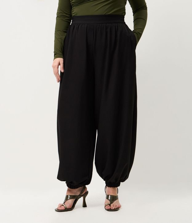 Pantalón Aladim en Crepé Curve & Plus Size 2