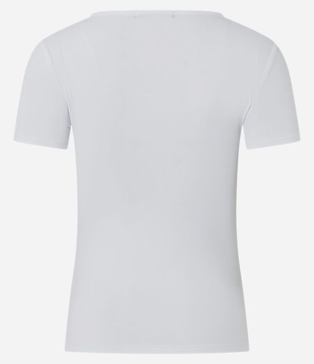 Blusa Regular en Poliamida con Escote Bote 6