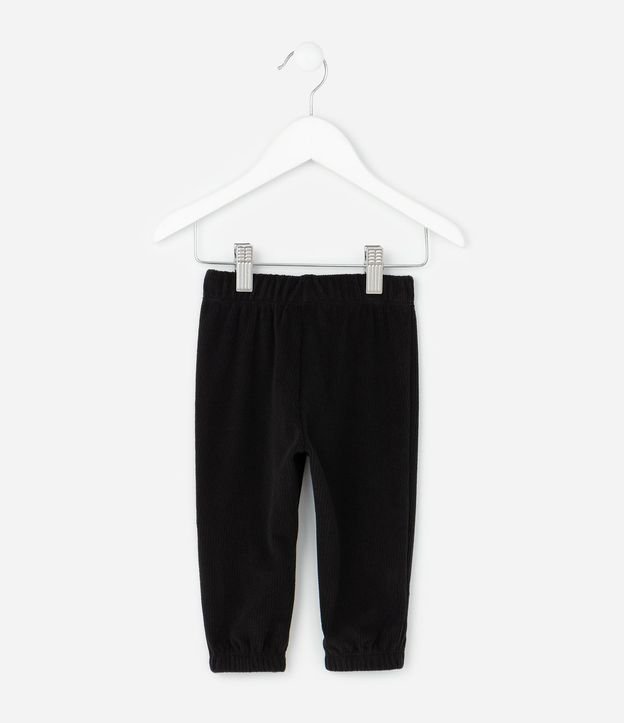 Pantalón Infantil Acanalada Cómodo – Talle 0 a 18 Meses 2
