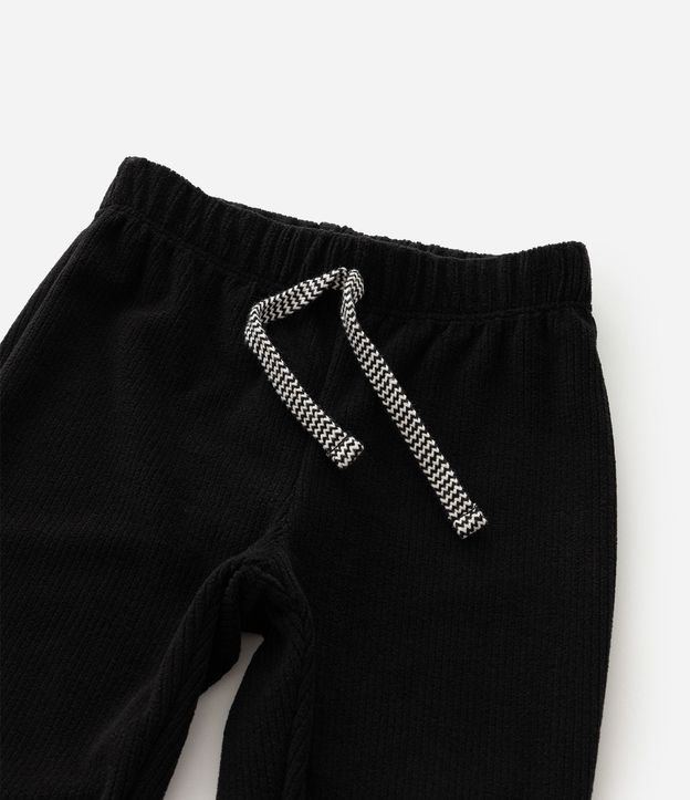 Pantalón Infantil Acanalada Cómodo – Talle 0 a 18 Meses 5