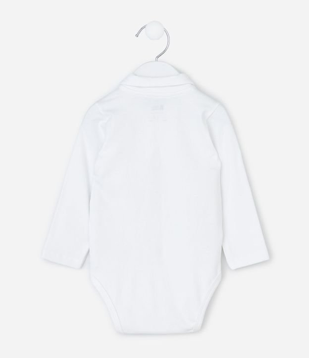 Conjunto Infantil con Body Polo y Chaleco - Talle 0 a 18 Meses 5